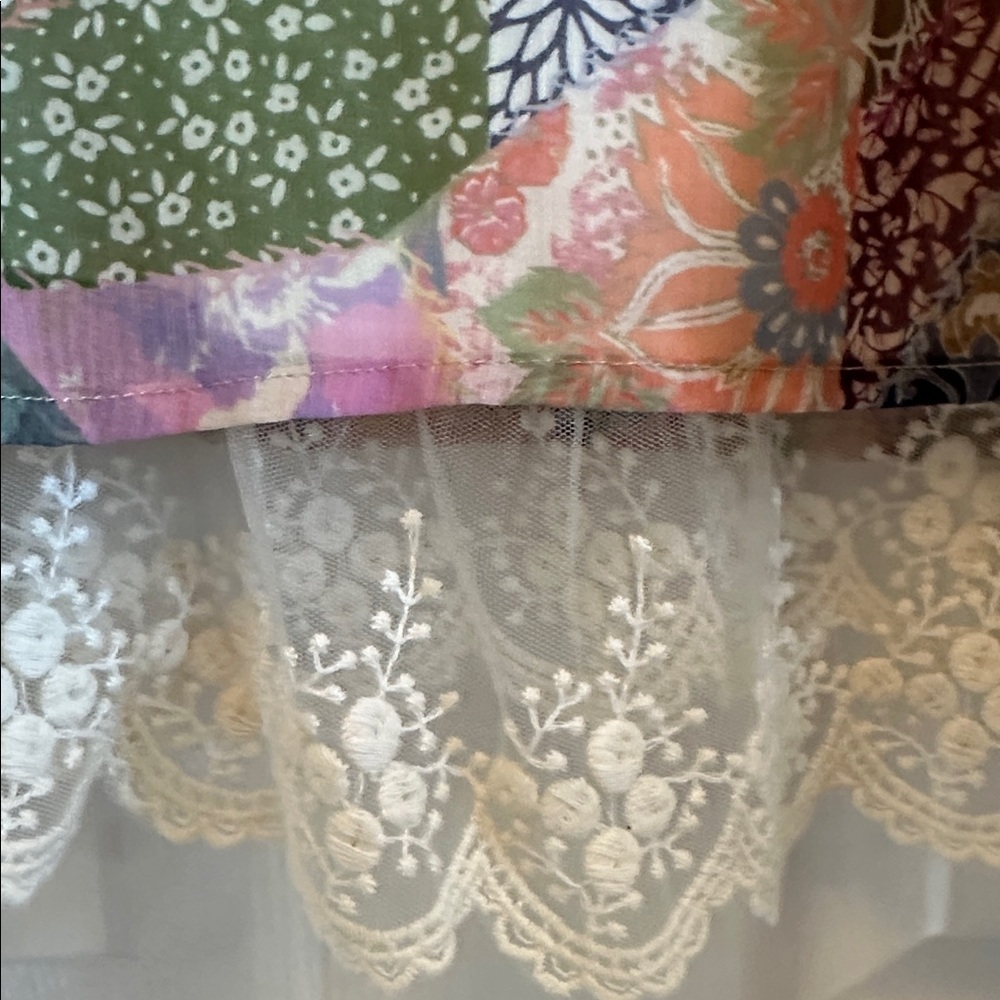John Mark Sz L Boho Top - Picture 5 of 7